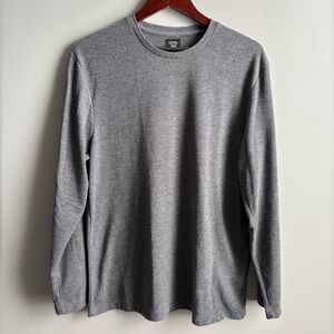 Level Ten Men’s Long Sleeve Crewneck Knit T-Shirt